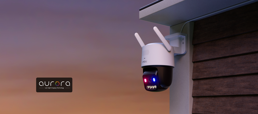 IMOU Titan Pro 6MP outdoor PTZ security camera with Aurora night vision